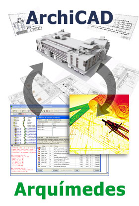 Conexión directa y bidireccional entre ArchiCAD® y Arquímedes®