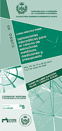 Más información sobre el Curso práctico sobre aplicaciones informáticas para el cálculo de estructuras metálicas, mediciones y presupuesto